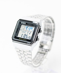 【60】【ITN】【CASIO】スクエア ワールド・マルチタイム【海外モデル】
