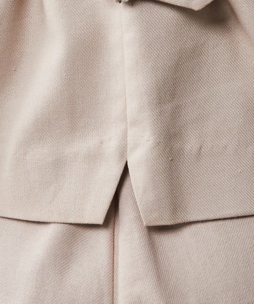 CHIC STYLE（シックスタイル）の「＜大きいサイズ＞麻混ベスト シックスタイル（ベスト・レディース・ブラック/ベージュ・L/5L/4L/3L/LL）」の22枚目の写真
