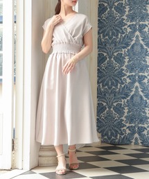 TRUDEA | リネンライクカシュクールワンピース(ワンピース)