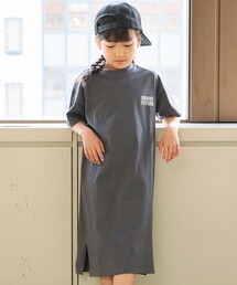 DRC branshes | 【WEB限定/DRC/お肌に嬉しい綿100%】サイドスリット半袖ワンピース(ワンピース)