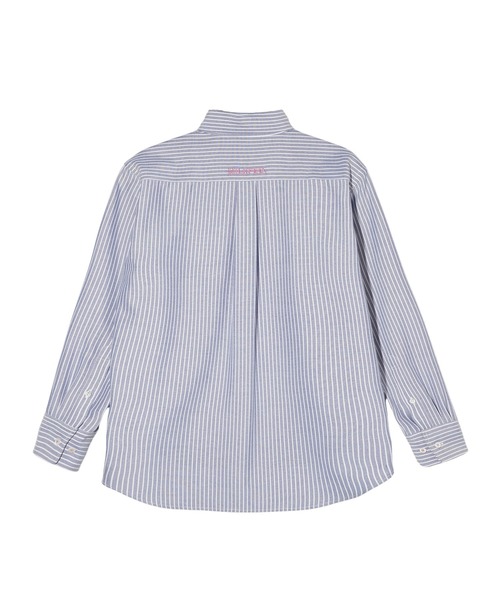 MILKFED.（ミルクフェド）の「BASIC SHIRT（シャツ/ブラウス・レディース・マルチ/ライトブルー/オレンジ・ONE SIZE）」の16枚目の写真