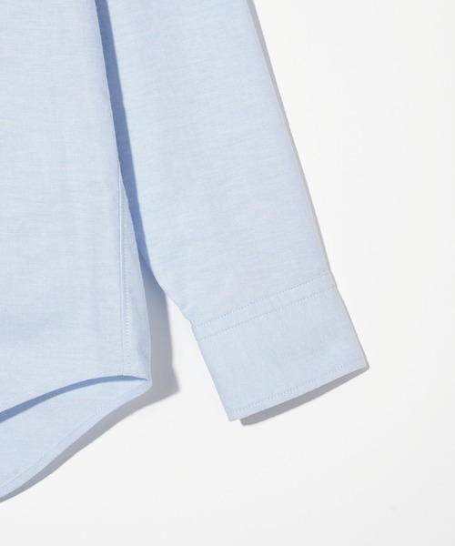 MILKFED.（ミルクフェド）の「BASIC SHIRT（シャツ/ブラウス・レディース・マルチ/ライトブルー/オレンジ・ONE SIZE）」の9枚目の写真