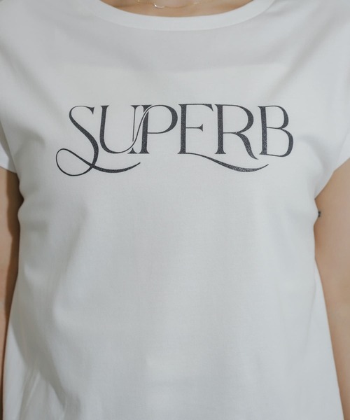 HEYUMM（ヘユム）の「グラフィックフレンチスリーブトップ（Tシャツ/カットソー・レディース・その他1/その他2/その他3・ONE）」の14枚目の写真