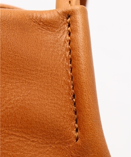 Kastane（カスタネ）の「シンプルショルダーBAG（ショルダーバッグ・レディース・キャメル/ブラック・FREE）」の9枚目の写真