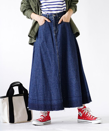 zootie | リメイク風ロングデニムスカート(デニムスカート)