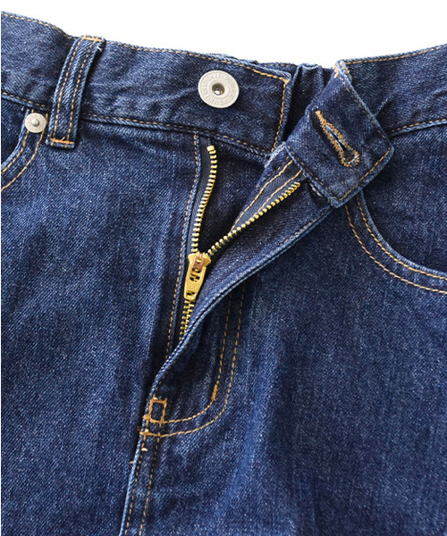 zootie（ズーティー）の「リメイク風ロングデニムスカート（デニムスカート・レディース・ネイビー・M）」の10枚目の写真