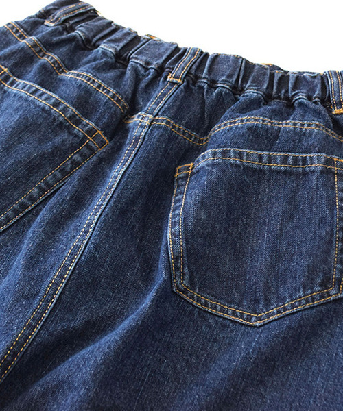 zootie（ズーティー）の「リメイク風ロングデニムスカート（デニムスカート・レディース・ネイビー・M）」の11枚目の写真