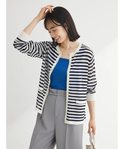 Green　Parks（グリーンパークス）の「スクエアリブタンクトップ（タンクトップ・レディース・ブラック/ブルー/オフホワイト・FREE）」の14枚目の写真