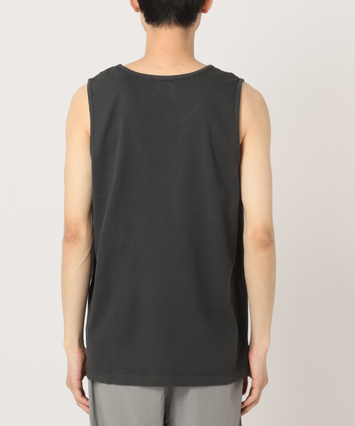 SHELTECH（シェルテック）の「SHELTECH × JOURNAL STANDARD / 別注 ピグメント タンクトップ（タンクトップ・メンズ・ライトグレー/タン/ボルドー/ブラック・MEDIUM/LARGE）」の6枚目の写真