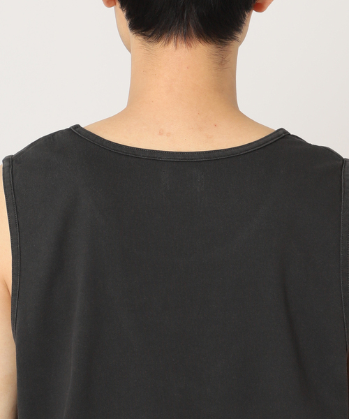 SHELTECH（シェルテック）の「SHELTECH × JOURNAL STANDARD / 別注 ピグメント タンクトップ（タンクトップ・メンズ・ライトグレー/タン/ボルドー/ブラック・MEDIUM/LARGE）」の7枚目の写真