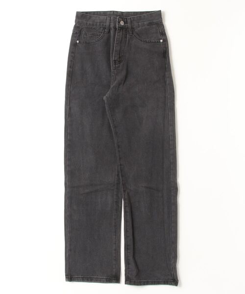 FREE STYLISTS(フリー スタイリスト)の「ハイウエストワイドデニムパンツ(デニムパンツ・レディース・サックスブルー/ブルー/ブラック/アイボリー・M/L/XL/2XL/S)」の22枚目の写真