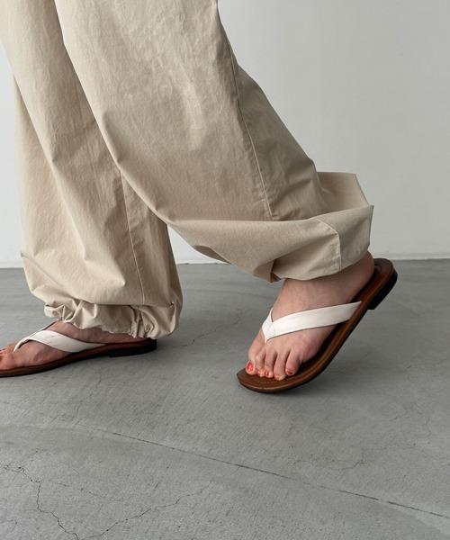 CANAL JEAN（キャナルジーン）の「El mar　コットンキャミSETUP（セットアップ・レディース・ベージュ/ブラック・ONE SIZE）」の20枚目の写真