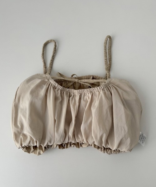 CANAL JEAN（キャナルジーン）の「El mar　コットンキャミSETUP（セットアップ・レディース・ベージュ/ブラック・ONE SIZE）」の22枚目の写真