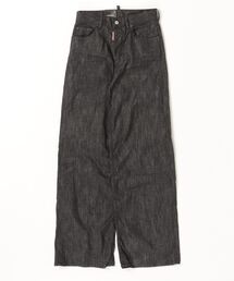 D SQUARED2【関税送料込】Traveller ローライズワイドジーンズ WARDROBE.NYC ローライズ ストレートジーンズ | ブルー