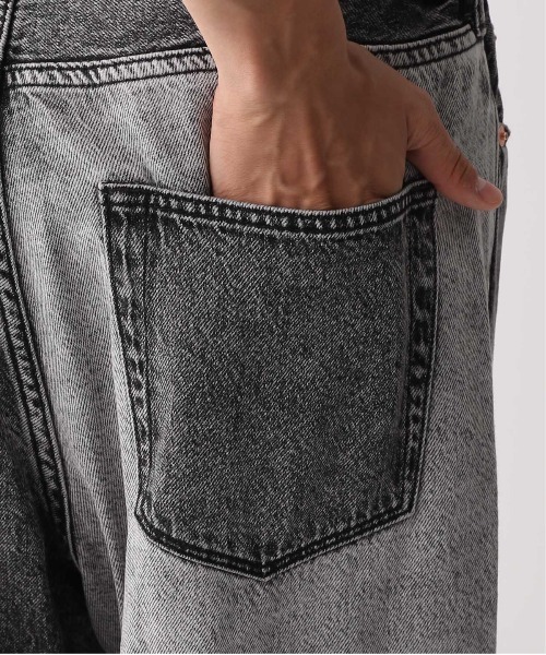 REmastered】リメイクライク/切り替えデニムワイドパンツ