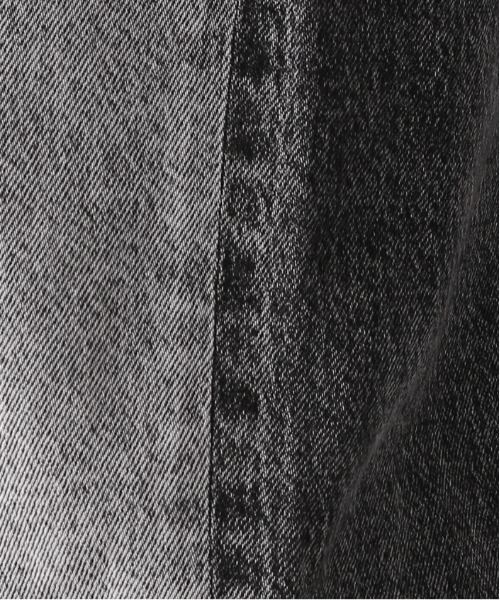 REmastered（リマスタード）の「【REmastered】リメイクライク/切り替えデニムワイドパンツ（デニムパンツ・メンズ・グレー/ブルー・MEDIUM/LARGE）」の12枚目の写真