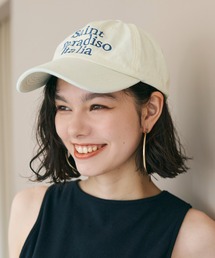 ロゴ刺繍キャップ