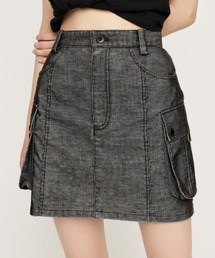 WASHED CORDUROY S/SK ウォッシュド コーデュロイ ショート スカート / セットアップ可