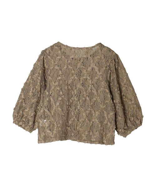 Sugar spoon(シュガースプーン)の「・SUGAR SPOON フラワーレースカーディガン(カーディガン/ボレロ・レディース・オフホワイト/ブラック/グレイッシュベージュ・FREE)」の20枚目の写真