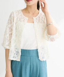 Sugar spoon | ・SUGAR SPOON フラワーレースカーディガン(カーディガン/ボレロ)
