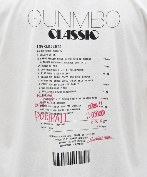 EDIFICE LA BOUCLE（エディフィスラブークル）の「M.A GUMBO CLASSIC Tシャツ (ホワイト)（Tシャツ/カットソー・メンズ・ホワイト・FREE）」の12枚目の写真