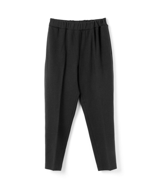 mizuiroind(ミズイロインド)の「mizuiro ind ジャージーセンタープレスパンツ(その他パンツ・レディース・ブラック/オフホワイト/ネイビー/グレー/ベージュ/ライトグレー/ブラウン/チャコールグレー・FREE)」の3枚目の写真
