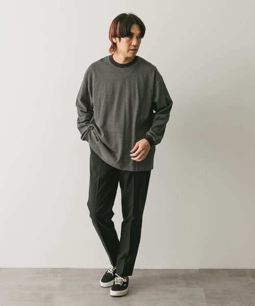 URBAN RESEARCH DOORS（アーバンリサーチドアーズ）の「ストレッチテーパードトラウザー（その他パンツ・メンズ・ブラック/グリーン系その他・SMALL/MEDIUM/LARGE）」の21枚目の写真