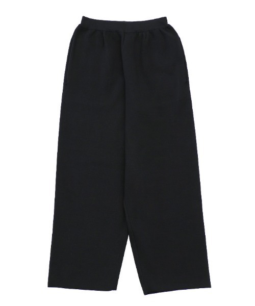 select MOCA（セレクトモカ）の「【洗える】ワイドストレートニットパンツ（スラックス・レディース・チャコール/ベージュ/ブラック・SMALL/MEDIUM/LARGE）」の13枚目の写真