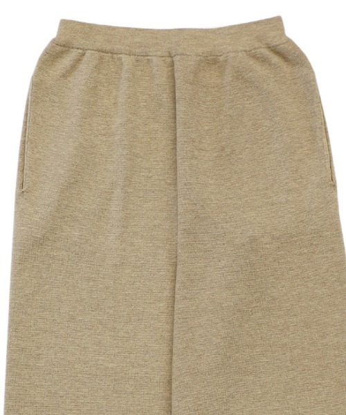 select MOCA（セレクトモカ）の「【洗える】ワイドストレートニットパンツ（スラックス・レディース・チャコール/ベージュ/ブラック・SMALL/MEDIUM/LARGE）」の17枚目の写真