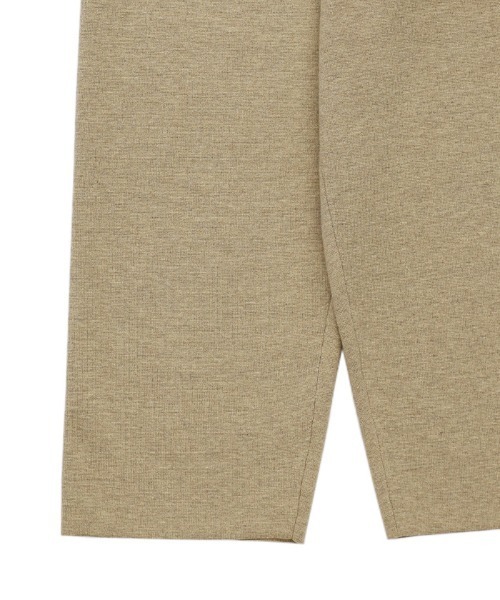 select MOCA（セレクトモカ）の「【洗える】ワイドストレートニットパンツ（スラックス・レディース・チャコール/ベージュ/ブラック・SMALL/MEDIUM/LARGE）」の18枚目の写真