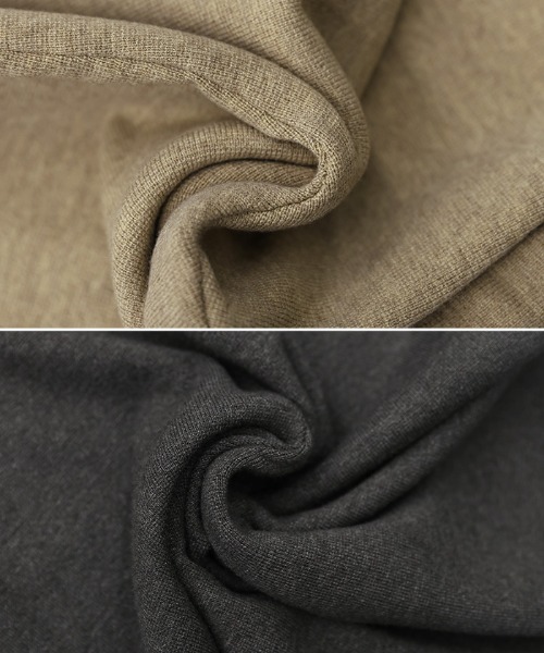 select MOCA（セレクトモカ）の「【洗える】ワイドストレートニットパンツ（スラックス・レディース・チャコール/ベージュ/ブラック・SMALL/MEDIUM/LARGE）」の19枚目の写真