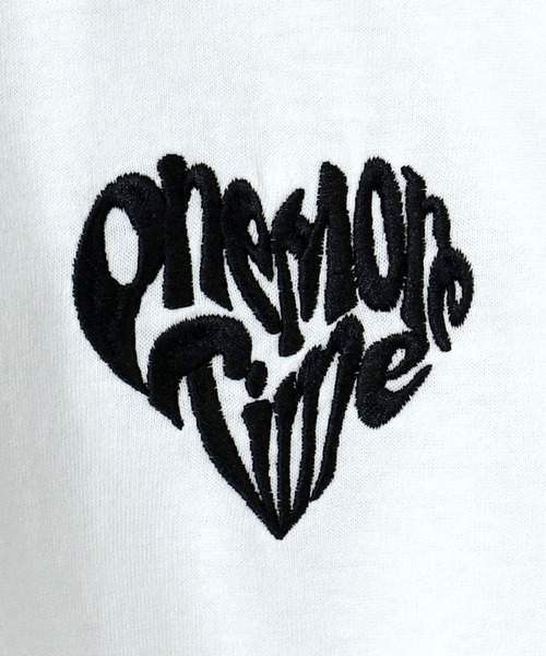 おしゃれスタ（オシャレスタ）の「oversize sleeve line ringer long sleeve T-shirt/オーバーサイズ 袖ライン フロント刺繍 リンガー ロングスリーブTシャツ【IR】 オーバーサイズ メンズ レディース（Tシャツ/カットソー・メンズ・ブラック/ブラック系その他/ホワイト系その他/ホワイト・M/L/XL/S）」の15枚目の写真
