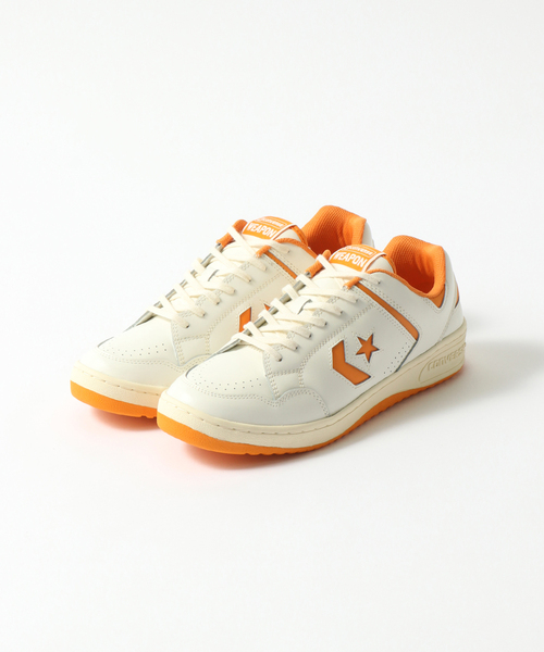 CONVERSE（コンバース）の「CONVERSE / コンバース WEAPON CC OX　34201950 / 34201951（スニーカー・メンズ・ネイビー/オレンジ・26.5cm/27cm/27.5cm/26cm/28cm）」の2枚目の写真