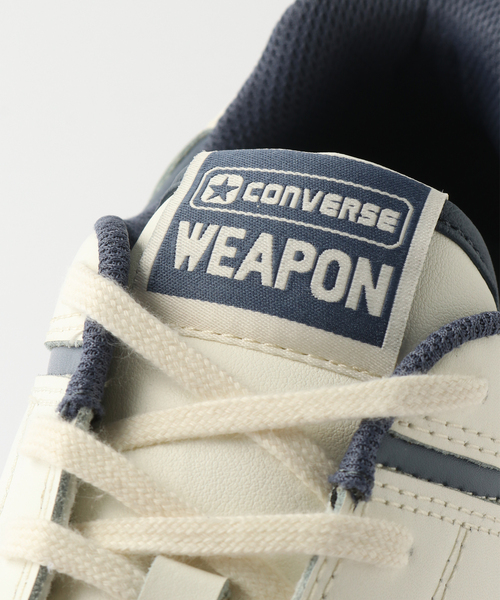 CONVERSE（コンバース）の「CONVERSE / コンバース WEAPON CC OX　34201950 / 34201951（スニーカー・メンズ・ネイビー/オレンジ・26.5cm/27cm/27.5cm/26cm/28cm）」の3枚目の写真
