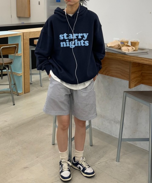 CIAOPANIC TYPY（チャオパニックティピー）の「【UNISEX】Starry nightsパーカー（パーカー・メンズ・チャコールグレー/グレー/ブラウン/ネイビー・MEDIUM/LARGE）」の17枚目の写真