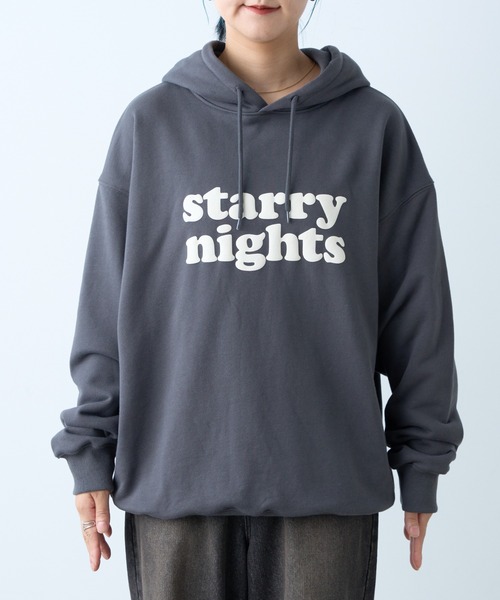 CIAOPANIC TYPY（チャオパニックティピー）の「【UNISEX】Starry nightsパーカー（パーカー・メンズ・チャコールグレー/グレー/ブラウン/ネイビー・MEDIUM/LARGE）」の21枚目の写真
