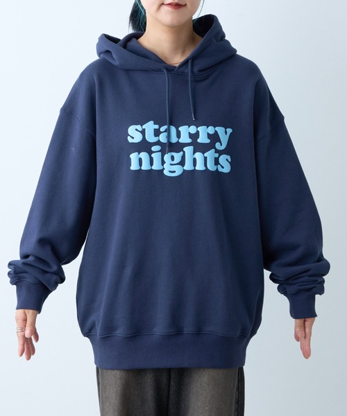 CIAOPANIC TYPY（チャオパニックティピー）の「【UNISEX】Starry nightsパーカー（パーカー・メンズ・チャコールグレー/グレー/ブラウン/ネイビー・MEDIUM/LARGE）」の14枚目の写真