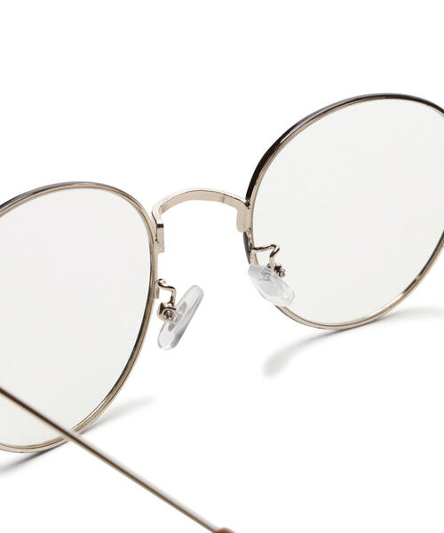 N.（N. Natural Beauty Basic）（エヌエヌナチュラルビューティーベーシック）の「◆スリムフレームメガネ（メガネ・レディース・ブラウン・ﾌﾘ-）」の5枚目の写真