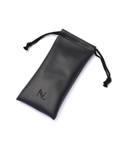 N.（N. Natural Beauty Basic）（エヌエヌナチュラルビューティーベーシック）の「◆スリムフレームメガネ（メガネ・レディース・ブラウン・ﾌﾘ-）」の2枚目の写真