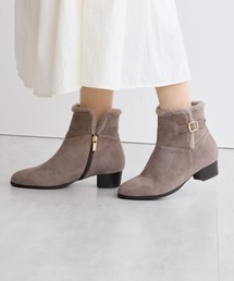 HIMIKO | 【Made in Japan】【撥水】バックル2WAYファーブーツ/641415(ブーツ)