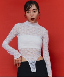 led.tokyo | 【led.tokyo】レースボディスーツ(Tシャツ/カットソー)