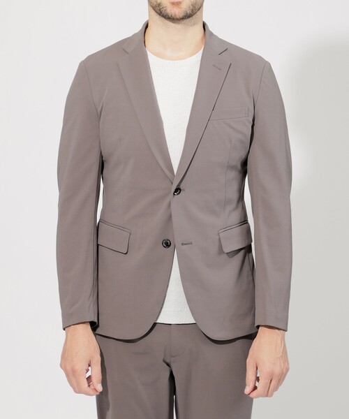 EPOCA UOMO(エポカウォモ)の「【セットアップ】ポリエステルライトジャケット(テーラードジャケット・メンズ・ブラック/ブラウン系その他5・46/48)」の5枚目の写真