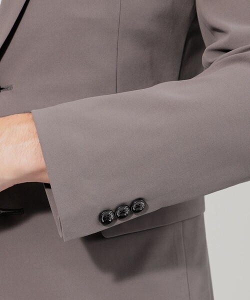 EPOCA UOMO(エポカウォモ)の「【セットアップ】ポリエステルライトジャケット(テーラードジャケット・メンズ・ブラック/ブラウン系その他5・46/48)」の9枚目の写真