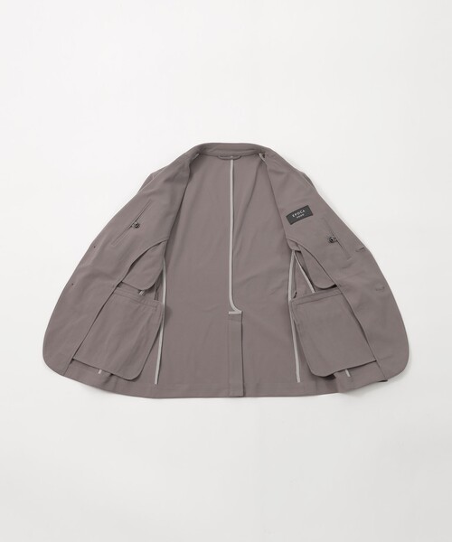 EPOCA UOMO(エポカウォモ)の「【セットアップ】ポリエステルライトジャケット(テーラードジャケット・メンズ・ブラック/ブラウン系その他5・46/48)」の13枚目の写真