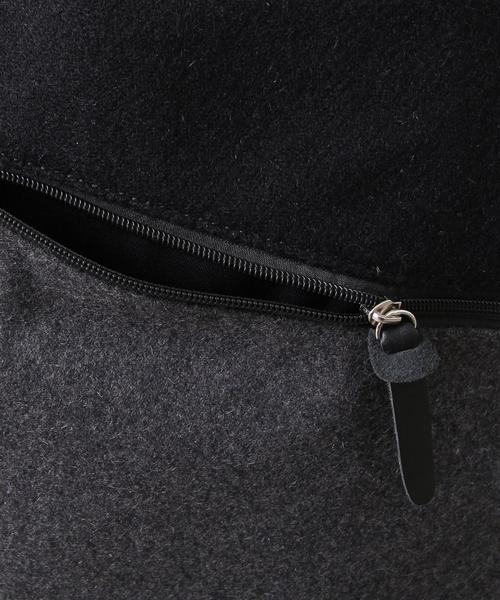 coen（コーエン）の「Harris Tweed （ハリスツイード）デイパック（バックパック/リュック・メンズ・ブラック/グレー/ダークブラウン/オリーブ/レッド/ワイン/その他1/ダークグレー/ネイビー/ロイヤルブルー・FREE）」の15枚目の写真