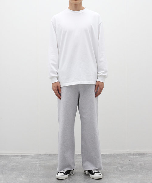 markaware（マーカウェア）の「MARKAWARE(マーカウェア) WIDE GYM PANTS A24C09PT01C（スラックス・メンズ・ライトグレー/ブラック・2/1）」の18枚目の写真