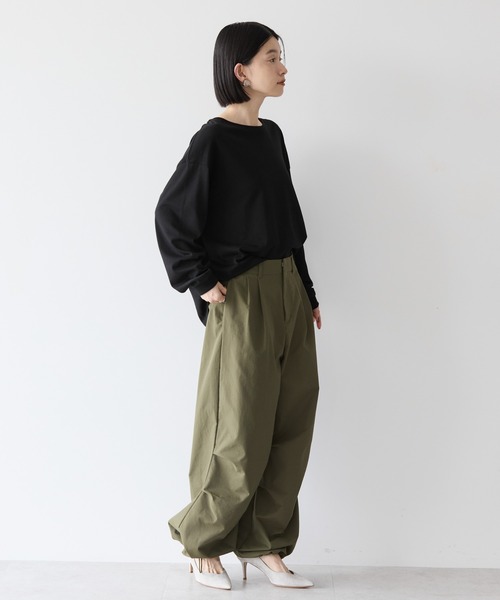 AMERICAN HOLIC（アメリカンホリック）の「ドロップショルダーカットプルオーバー（Tシャツ/カットソー・レディース・グレー系その他4/その他7/ホワイト系その他4/ブルー系その他/オフホワイト/ブラック・L/M）」の11枚目の写真