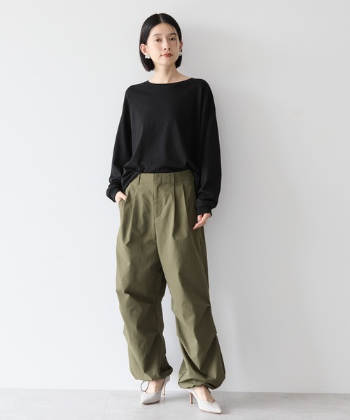 AMERICAN HOLIC（アメリカンホリック）の「ドロップショルダーカットプルオーバー（Tシャツ/カットソー・レディース・グレー系その他4/その他7/ホワイト系その他4/ブルー系その他/オフホワイト/ブラック・L/M）」の12枚目の写真