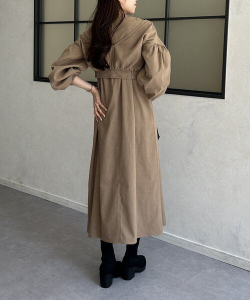 Thevon（ゼボン）の「2WAYショートボレロセットワンピース（ワンピース・レディース・ベージュ/ブラウン/ブラック・FREE）」の20枚目の写真