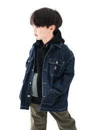 L.COPECK（エルコペック）の「デニムカバーオール（デニムジャケット）」